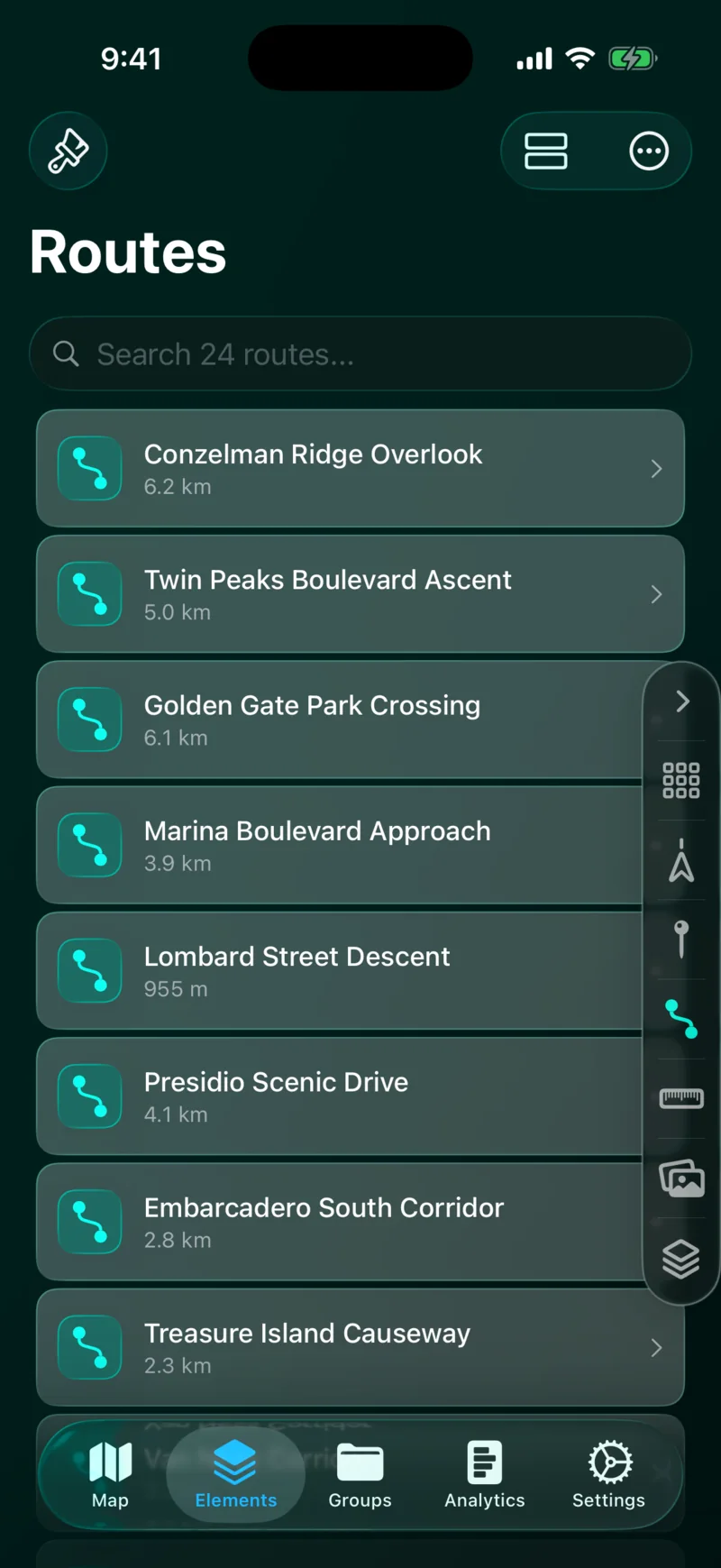 List View