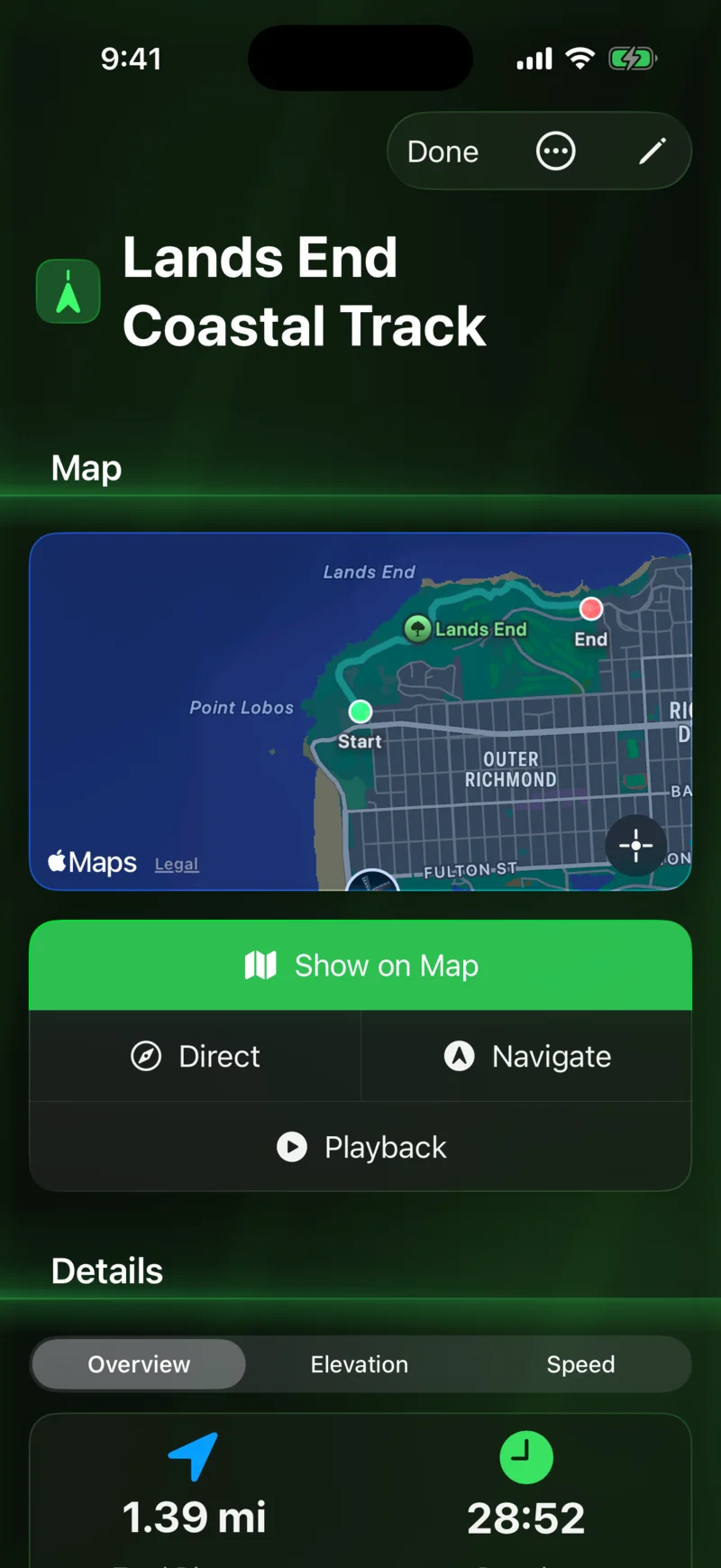 Lands End Coastal Track